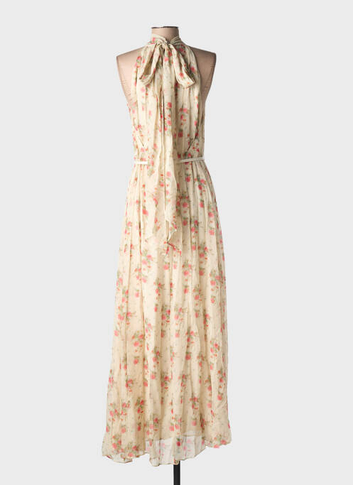 Rochie lungă bej MAX MARA femeie