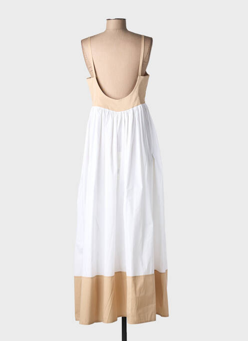 Rochie lungă bej MILVA.MI femeie