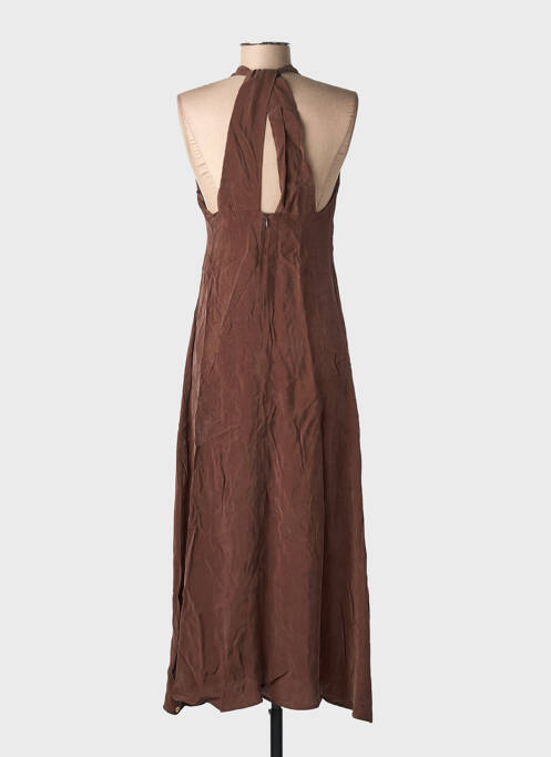 Rochie lungă maro PENNYBLACK femeie