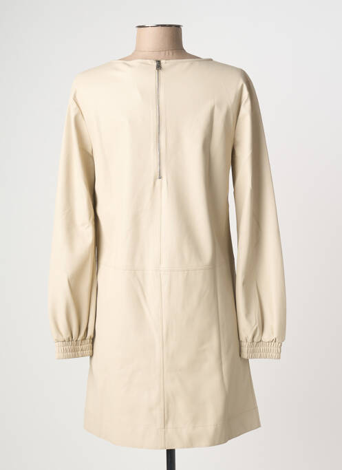 Rochie scurtă bej MAX MARA femeie