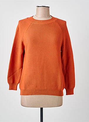 Pulover elasticitate mâneci 3/4 portocalie WEEKEND MAXMARA femeie