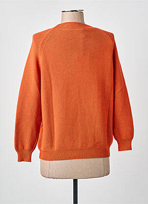 Pulover elasticitate mâneci 3/4 portocalie WEEKEND MAXMARA femeie