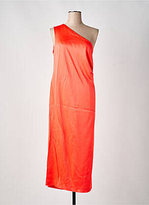 Rochie lungă portocaliu MAXMARA femeie