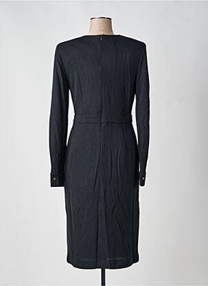 Rochie midi mâneci lungi mâneci lungi negru MAX MARA femeie