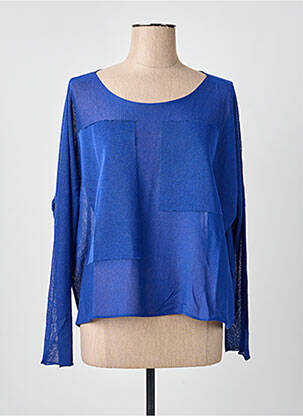 Pulover albastru PIER ANTONIO GASPARI femeie