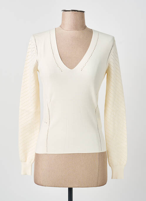 Pulover bej MAXMARA femeie