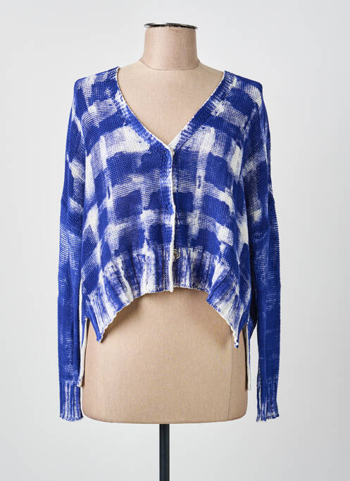 Vestă cu mâneci lungi albastru PIER ANTONIO GASPARI femeie