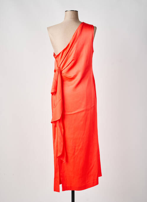 Rochie lungă portocaliu MAXMARA femeie