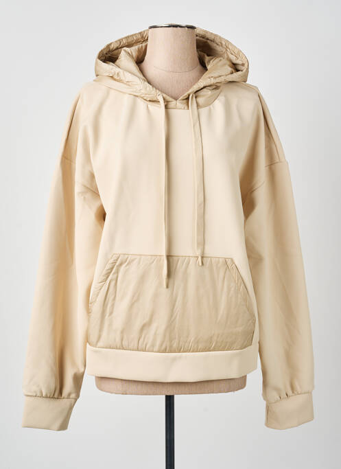 Hanorac cu glugă bej MAXMARA femeie