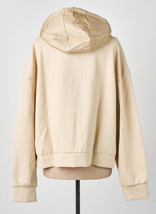 Hanorac cu glugă bej MAXMARA femeie