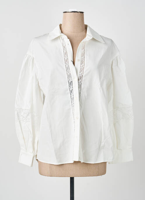 Cămașă alb WEEKEND MAXMARA femeie