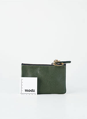 Trusă efect material satinat verde YOLETE femeie