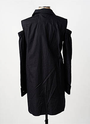 Tunică mâneci lungi guler de bluză negru MAX MARA femeie