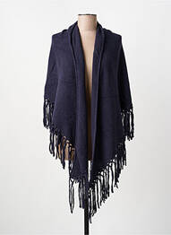 Poncho guler în v albastru WEEKEND MAXMARA femeie