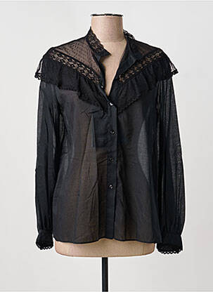 Cămașă croială dreaptă mâneci lungi negru WEEKEND MAXMARA femeie