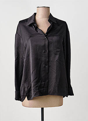 Cămașă croială fluidă mâneci lungi negru WEEKEND MAXMARA femeie