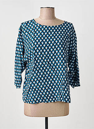 Bluză imprimeu fantezie mâneci 3/4 verde WEEKEND MAXMARA femeie