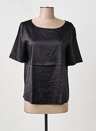 Top croială fluidă mâneci scurte negru PENNYBLACK femme