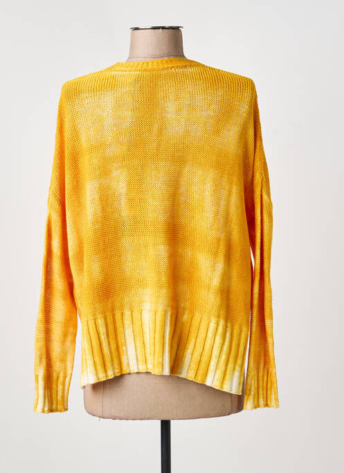 Vestă cu mâneci lungi galben PIER ANTONIO GASPARI femeie