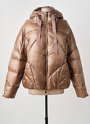 Geacă matlasată maro HINNOMINATE femeie