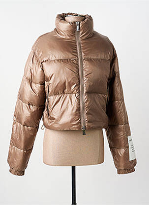 Geacă matlasată maro HINNOMINATE femeie