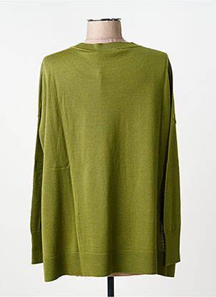 Pulover guler rotund mâneci lungi verde PENNYBLACK femeie