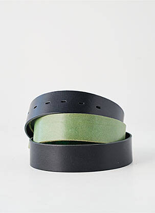 Curea efect material satinat verde YOLETE femeie
