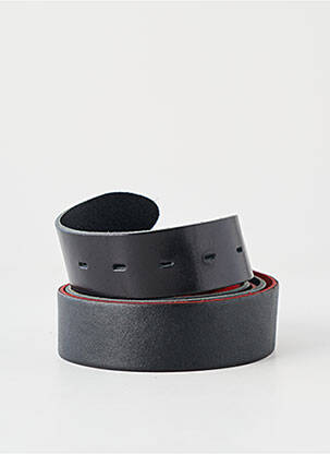 Curea efect material satinat negru YOLETE femeie