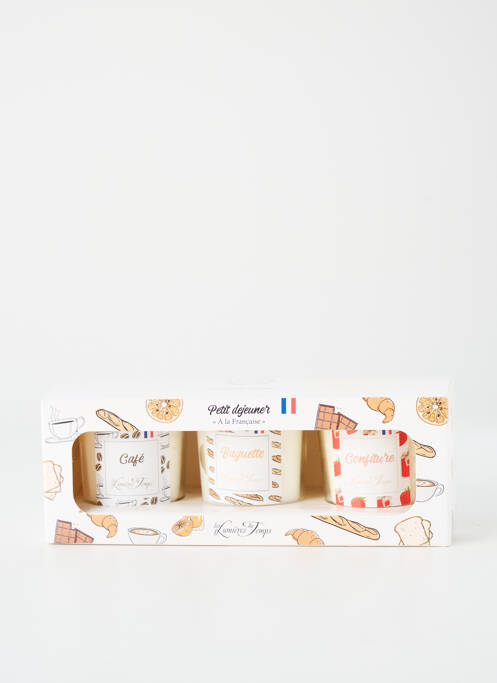 Diverse casă alb LES LUMIERES DU TEMPS femme