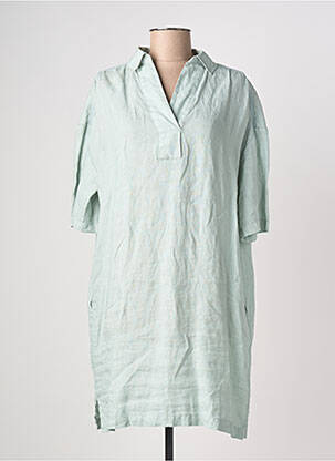 Rochie midi mâneci scurte mâneci scurte verde HARRIS WILSON femeie