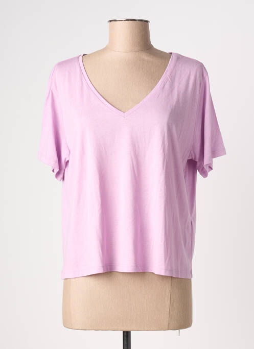 Tricou violet ABSOLUT CASHMERE femeie
