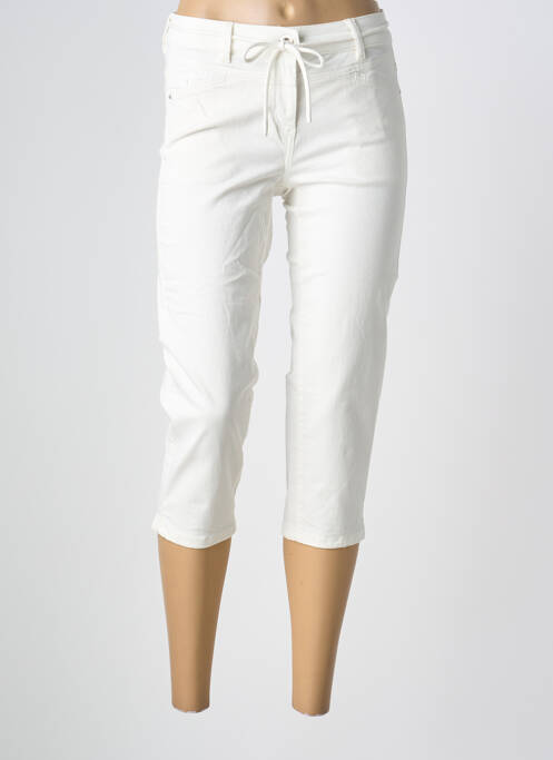 Pantalon trei sferturi alb TOM TAILOR femeie