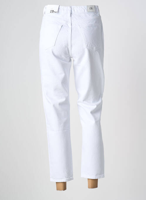 Blugi croială Mom alb LTB femeie