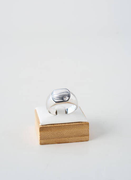 Inel ornament oxid de zirconiu argintiu TATA GISELE homme