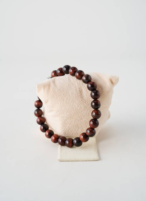 Brățară ornament cu mărgele maro TATA GISELE homme