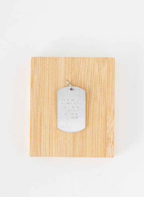 Pandantiv materiale metalice argintiu TATA GISELE femme