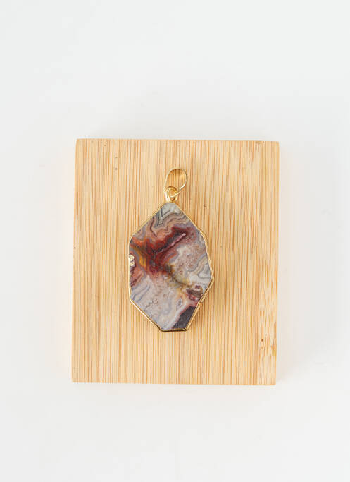 Pandantiv ornament piatră auriu TATA GISELE femme