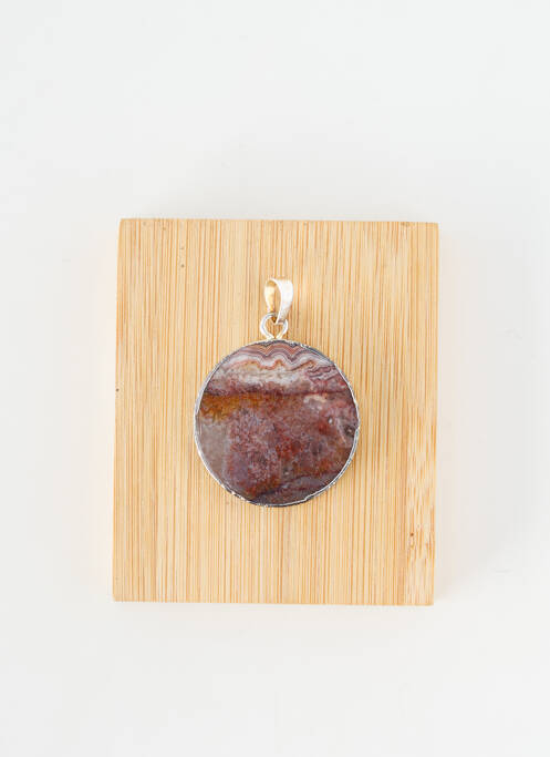 Pandantiv ornament piatră argintiu TATA GISELE femme