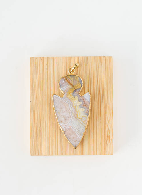 Pandantiv ornament piatră auriu TATA GISELE femme