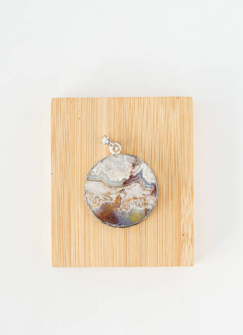 Pandantiv ornament piatră argintiu TATA GISELE femme