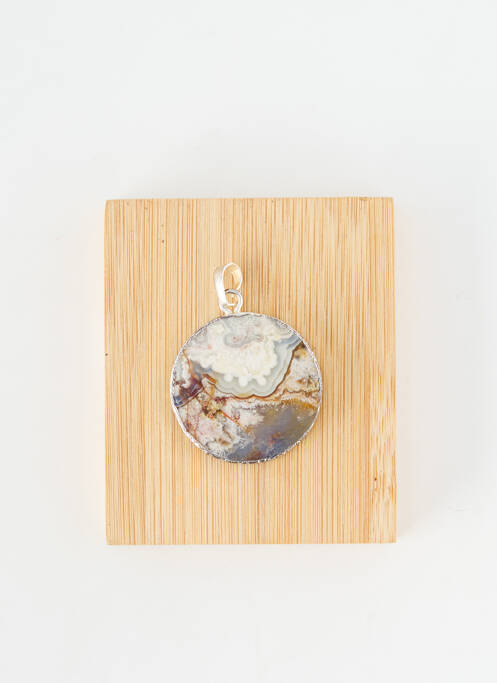 Pandantiv ornament piatră argintiu TATA GISELE femme