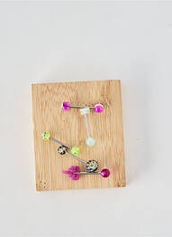 Piercing materiale metalice violet TATA GISELE femeie
