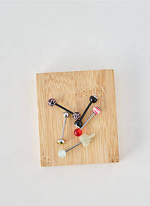 Piercing materiale metalice negru TATA GISELE femme