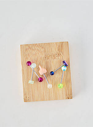 Piercing materiale metalice roz TATA GISELE femeie