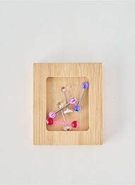 Piercing materiale metalice violet TATA GISELE femeie