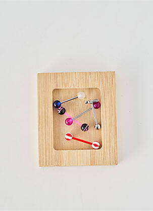 Piercing materiale metalice roz TATA GISELE femeie