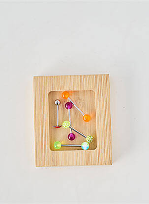 Piercing materiale metalice galben TATA GISELE femme