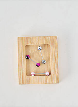 Piercing materiale metalice violet TATA GISELE femme