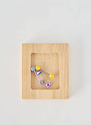 Piercing materiale metalice violet TATA GISELE femeie