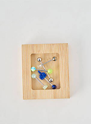 Piercing materiale metalice albastru TATA GISELE femme